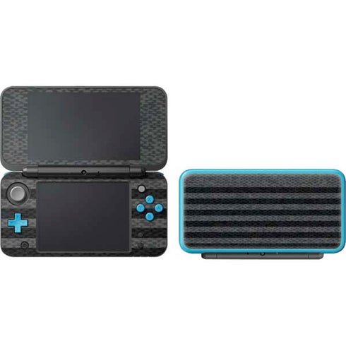 Black and Grey Stripes Nintendo 2DS XL (2017) Skin
